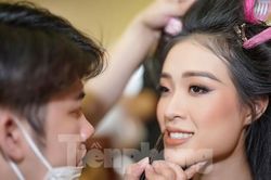 Thí sinh Hoa hậu Việt Nam đếm ngược trước thời khắc quyết định