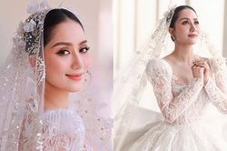 3 bộ váy lộng lẫy Khánh Thi mặc trong ngày cưới