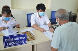 Chi trả gộp lương hưu tháng 1 và 2/2023 trong dịp Tết Quý Mão