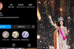 Tài khoản Instagram của Hoa hậu Thanh Thủy tăng đột biến lượt theo dõi sau đêm Chung kết