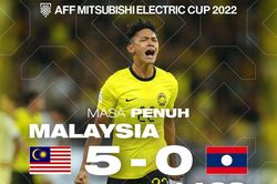 Kết quả Malaysia 5-0 Lào: 'Hổ Mã Lai' tạo mưa bàn thắng, giành ngôi đầu bảng từ tay tuyển Việt Nam