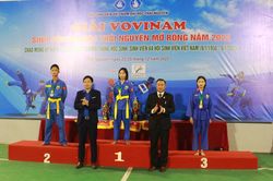 Khai mạc Giải Vovinam Sinh viên Đại học Thái Nguyên mở rộng năm 2022