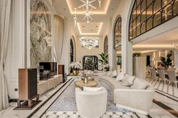 Mang phong cách Neo Classic vào căn villa rộng hơn 1000m2 giữa trung tâm Sài Gòn