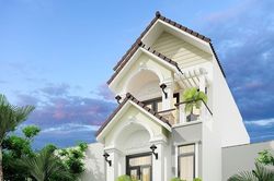 Mẫu nhà ống đẹp 3 tầng 4m tận dụng tối đa gió trời