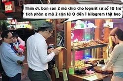 Ăn đòn vì ứng dụng toán học khi đi chợ