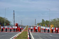 Khánh thành đường và cầu kết nối tỉnh Bình Dương và Tây Ninh