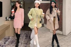 Học nàng blogger thấp bé cách diện boots cao cổ tôn dáng