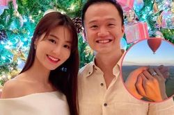 Hành trình cầu hôn ở độ cao 1000m đầy lãng mạn của Diễm My 9x và bạn trai doanh nhân