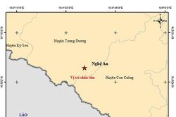 Động đất mạnh ở Nghệ An, người dân choáng váng