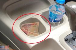 'Bỏ quên' tiền trên ô tô khi đi đăng kiểm và sự im lặng của người trong cuộc