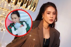Hồ Bích Trâm sụt 10 kg sau khi sinh quý tử, hốc hác trông thấy