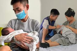 'Anh chàng chăn bò' So Y Tiết hạnh phúc đón con trai đầu lòng vào đúng ngày 'đặc biệt'