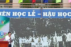 Lễ kỷ niệm ngày thành lập của ngôi trường 100 năm tuổi