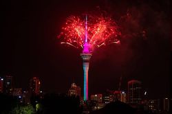 New Zealand đón năm 2023 với màn trình diễn pháo hoa rực rỡ