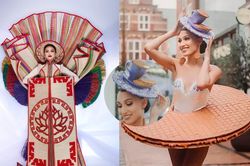 National Costume độc đáo của đại diện Hà Lan: Chiếu Cà Mau của Ngọc Châu có nguy cơ bị mờ nhạt
