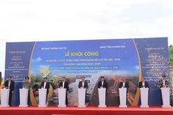 Khởi công 12 dự án thành phần đường cao tốc Bắc - Nam giai đoạn 2021-2025