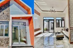 Mẫu nhà cấp bốn mái nhọn, không gian rộng thoáng, tràn ngập ánh sáng
