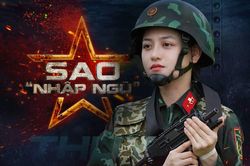 Thùy Anh tơi tả nhưng không vất vả ở 'Sao nhập ngũ'