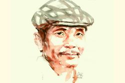 Người 'mộng du' giữa hai bờ thơ họa