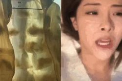 Giặt xong áo phao, cô gái như muốn lả đi khi nhìn 'thảm cảnh'