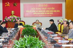 Tiếp tục đổi mới, sáng tạo, phấn đấu hoàn thành tốt chương trình, nhiệm vụ công tác nội chính
