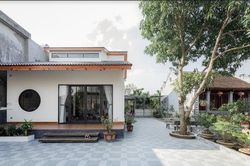 Ngôi nhà phong cách Nhật giá xây dựng dưới 2 tỷ đồng, bên ngoài nhỏ xinh bên trong thoáng, rộng