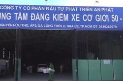 Xác minh hồ sơ thành lập trung tâm đăng kiểm có giám đốc học hết lớp 3