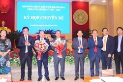 Ông Trần Hòa Nam được bầu giữ chức Phó Chủ tịch UBND tỉnh Khánh Hòa