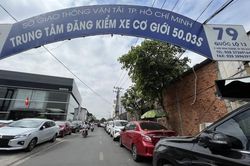 TP. Hồ Chí Minh: Sẽ lấy số đăng kiểm ô tô qua app từ ngày 9/1