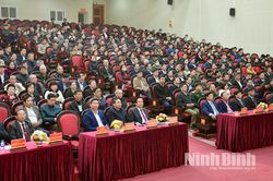 Thành ủy Ninh Bình triển khai công tác năm 2023; gặp mặt mừng Đảng, mừng Xuân