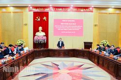 Giao ban công tác nội chính, phòng, chống tham nhũng, tiêu cực, cải cách tư pháp và công tác tôn giáo năm 2022; triển khai nhiệm vụ năm 2023