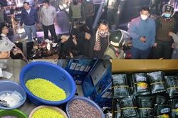 Giấu thuốc lắc, 'nước vui' trong máy hút bụi, thùng thực phẩm