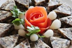 Chả đầu heo dai giòn sần sật