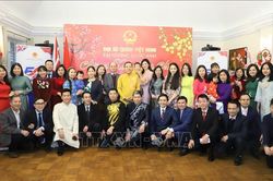 Gần 200 kiều bào ở Anh gặp mặt mừng Xuân Quý Mão 2023