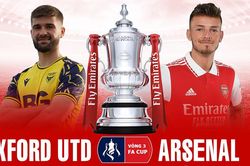 Nhận định bóng đá Oxford vs Arsenal: Pháo thủ dạo chơi