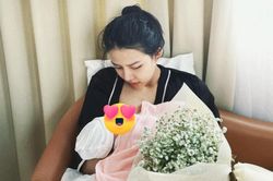 Bà xã Phan Mạnh Quỳnh kể về 'sự cố' khi sinh, hé lộ những hình ảnh đầu tiên của nhóc tỳ