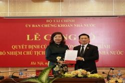 Ủy ban Chứng khoán Nhà nước có tân Chủ tịch