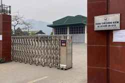 Trung tâm đăng kiểm duy nhất ở Hòa Bình bất ngờ đóng cửa