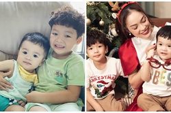 Vẻ đáng yêu của hai con trai Dương Cẩm Lynh