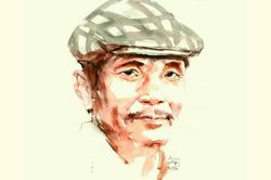 Người 'mộng du' giữa hai bờ thơ họa