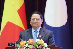 Việt - Lào 'hạt muối cắn đôi, cọng rau bẻ nửa'
