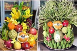 Đón Tết Quý Mão, khách đua nhau đặt dịch vụ làm mâm ngũ quả bạc triệu