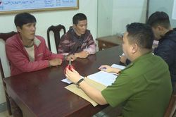 Bắt 2 đối tượng giả danh công an ép thanh niên vào rẫy vắng cướp tài sản