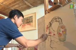 Họa sĩ Vũ Thái Bình và sắc giấy dó quê hương
