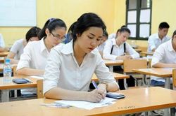 Thí sinh không được rời khỏi phòng khi thi trắc nghiệm