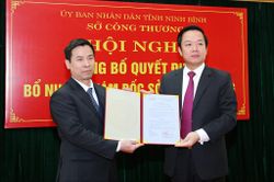 Công bố quyết định bổ nhiệm Giám đốc Sở Công Thương