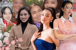 Về nhà ăn Tết: Hoa hậu Đỗ Thị Hà mang cả thế giới về quê, Lona hạnh phúc bên gia đình nhỏ