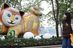 Nhiều điểm chơi Tết ở Thủ đô