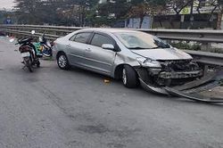 Tài xế ô tô gây tai nạn liên hoàn ở Hà Nội vi phạm nồng độ cồn