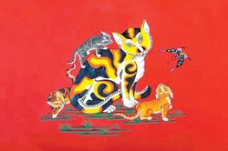 Mèo trong mắt nhìn dân gian...